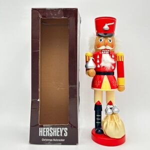 Hersheys Kisses Christmas Nutcracker 14" Soldier Red Yellow Kurt Adler